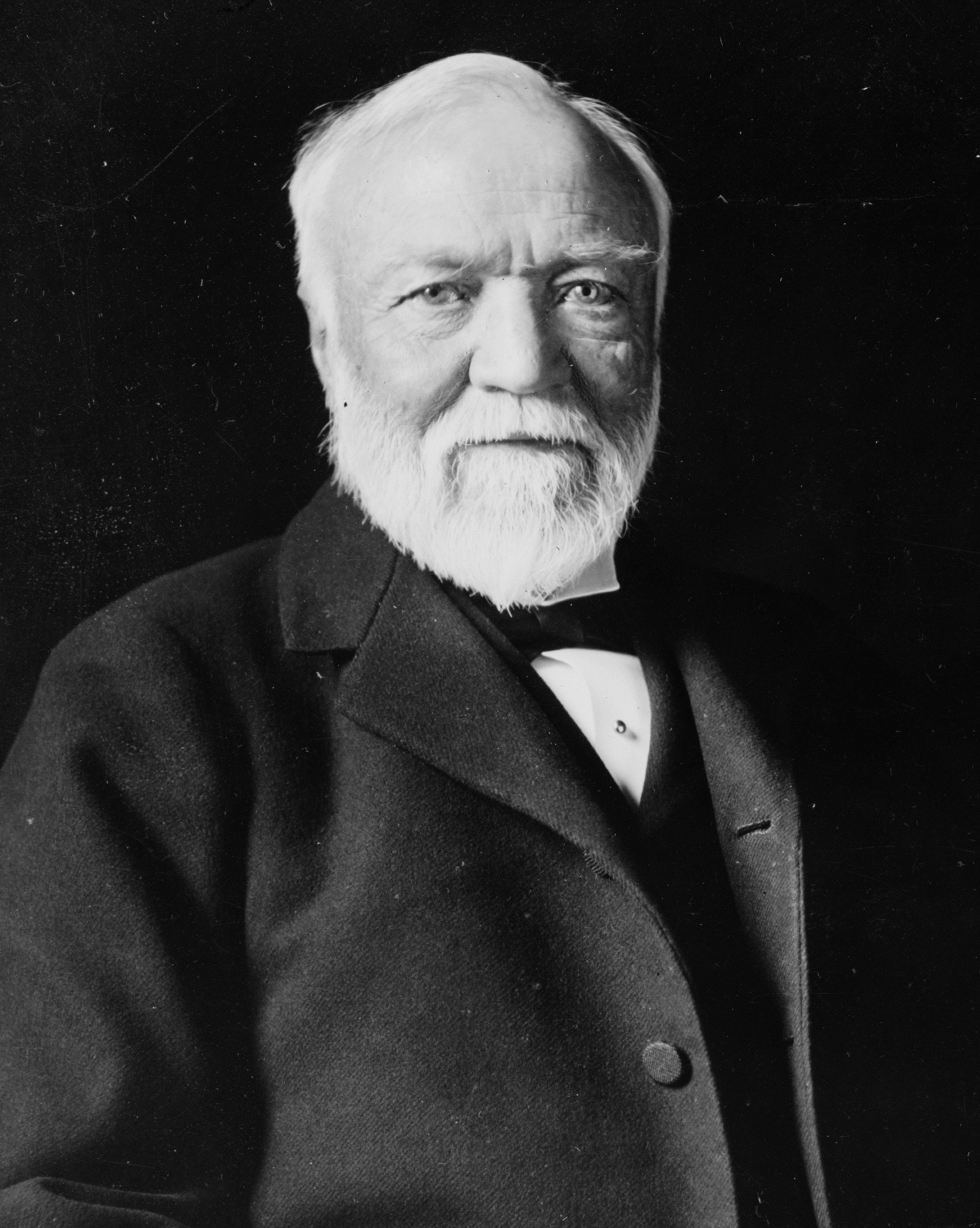 Andrew Carnegie portrait founder of Carnegie Steel basis of U.S. Steel