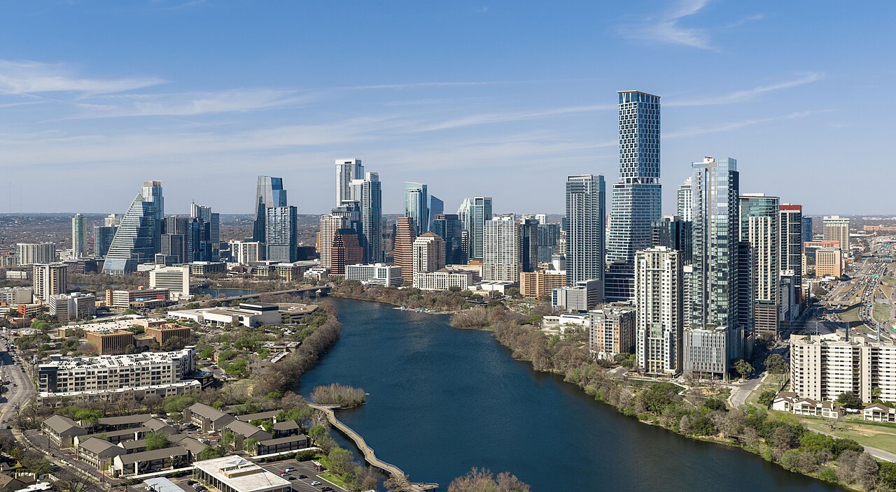 Austin Texas city skyline Oracle headquarters technology infrastructure