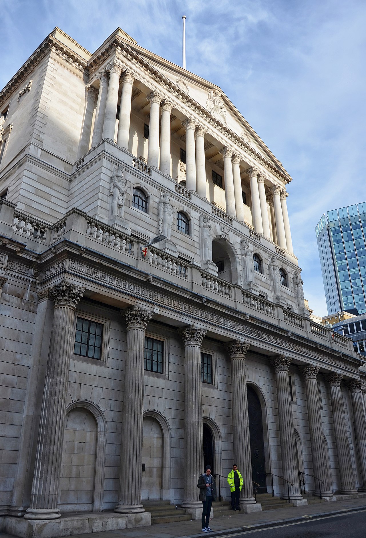 Bank of England building — the institutional anchor of the gold standard era