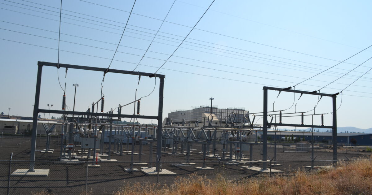 Google Data Center in The Dalles Oregon — AI compute infrastructure