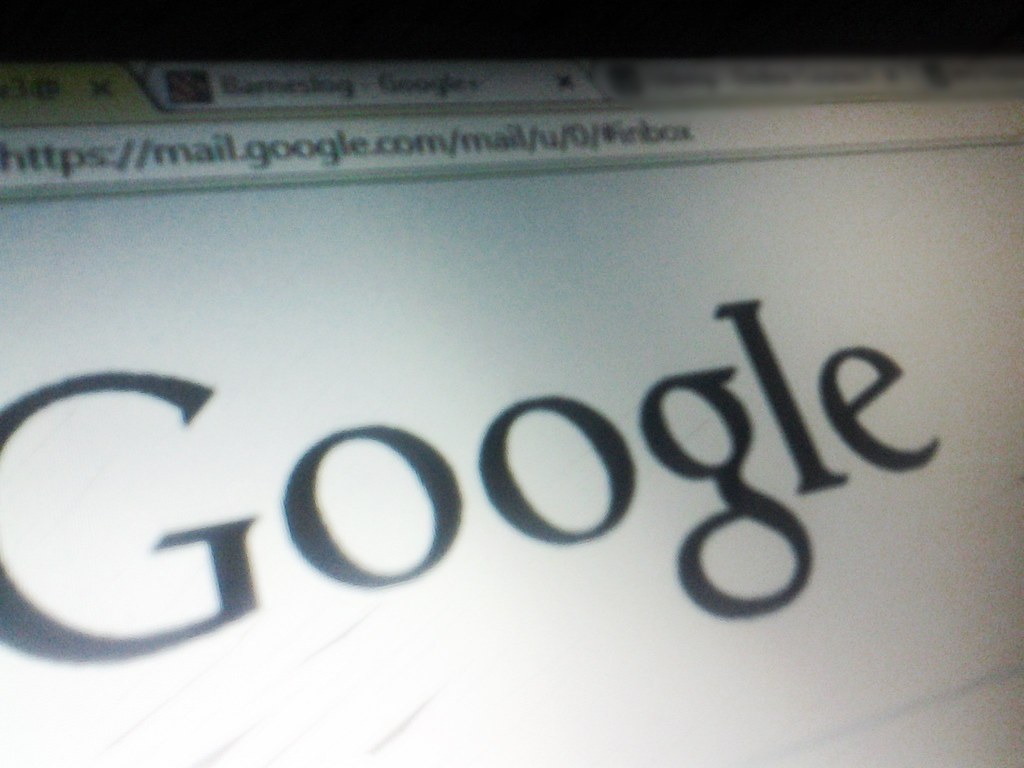Google search interface — the visible surface of a much deeper distribution machine