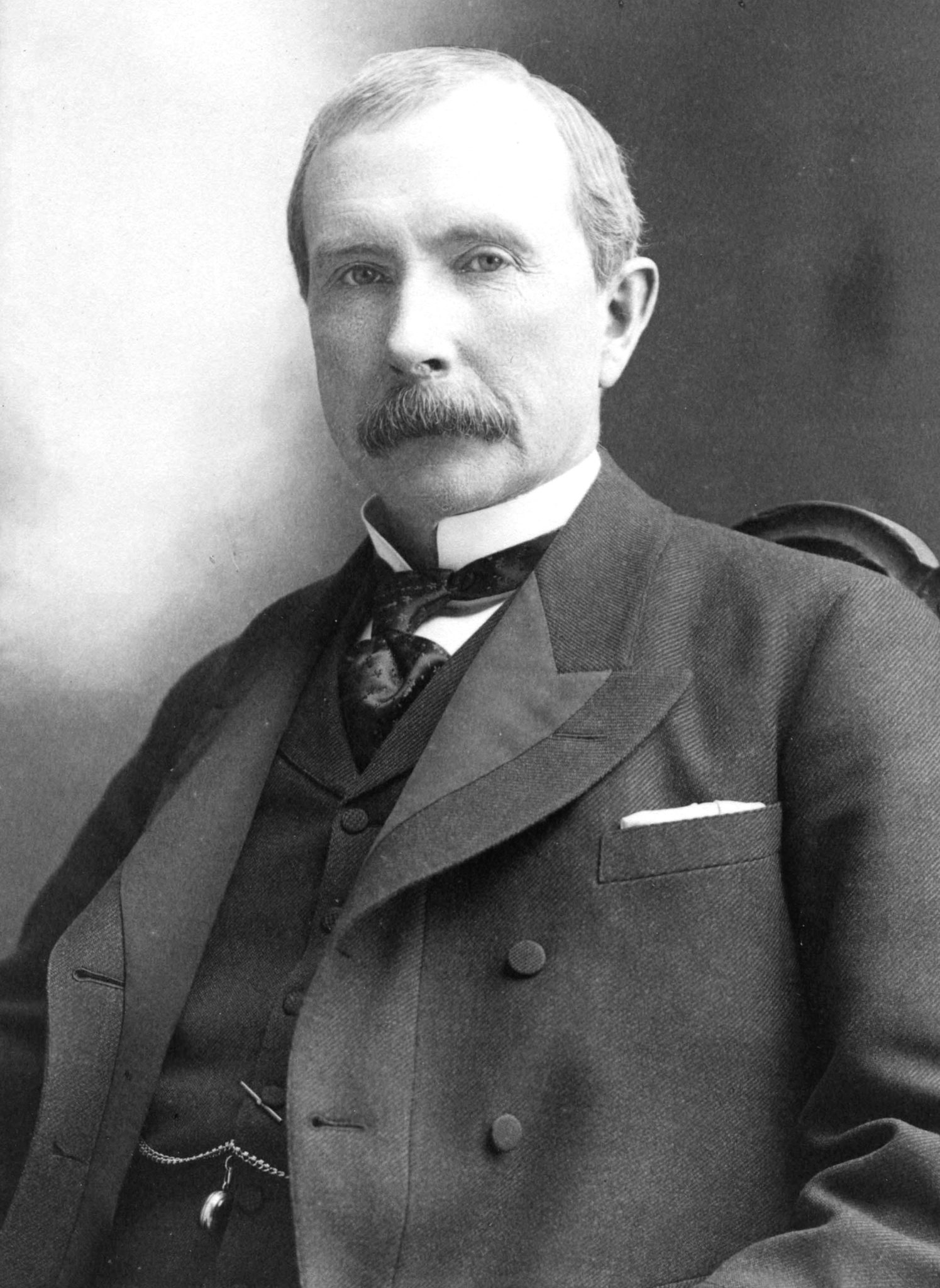 John D. Rockefeller portrait — Standard Oil founder