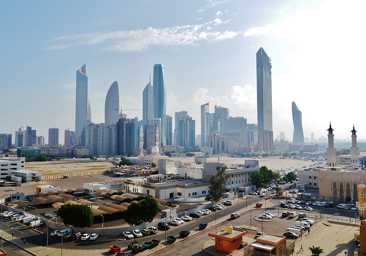 Kuwait City skyline sovereign wealth fund KIA oil capital Middle East