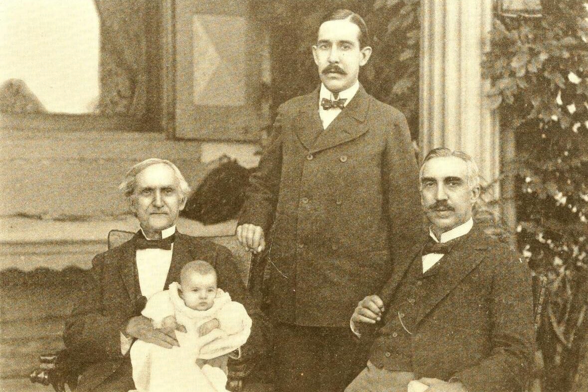 Four generations of the Mellon family