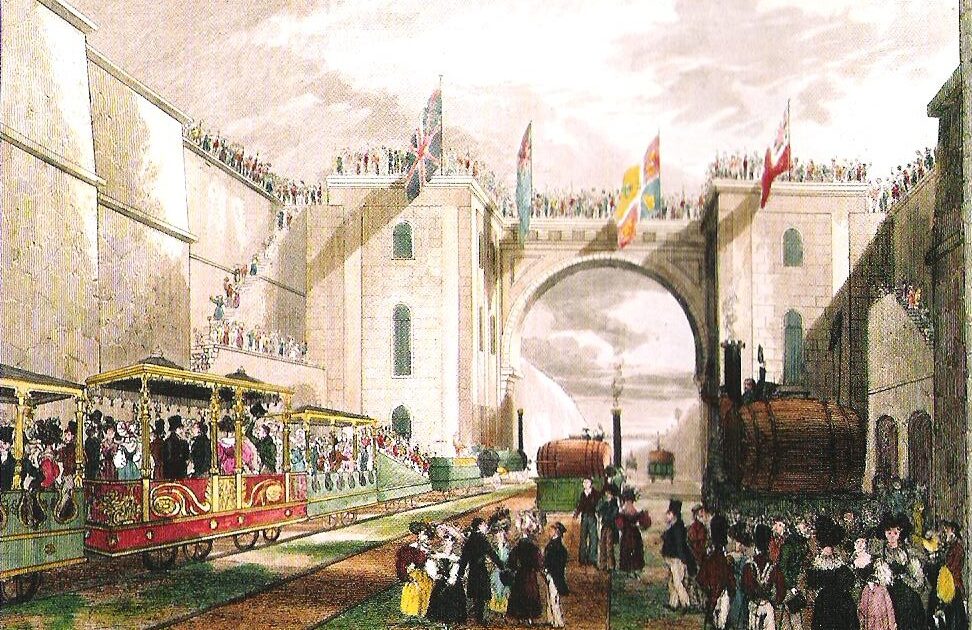 Opening of the Liverpool and Manchester Railway, 1830