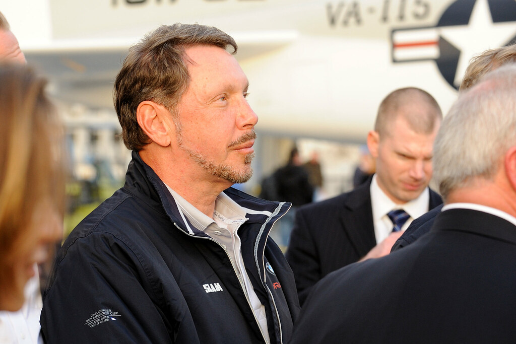 Oracle Racing team — the same empire-building ambition that drives cloud infrastructure bets