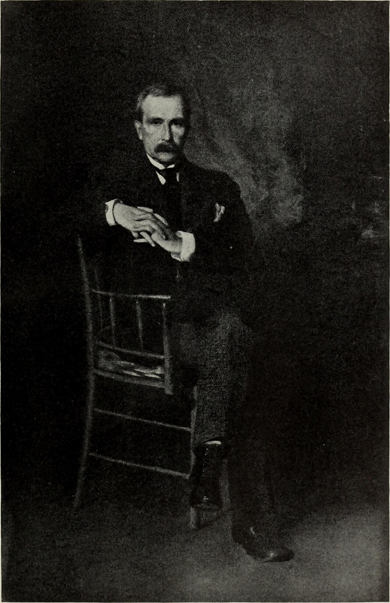 John D. Rockefeller — portrait by Eastman Johnson, 1895