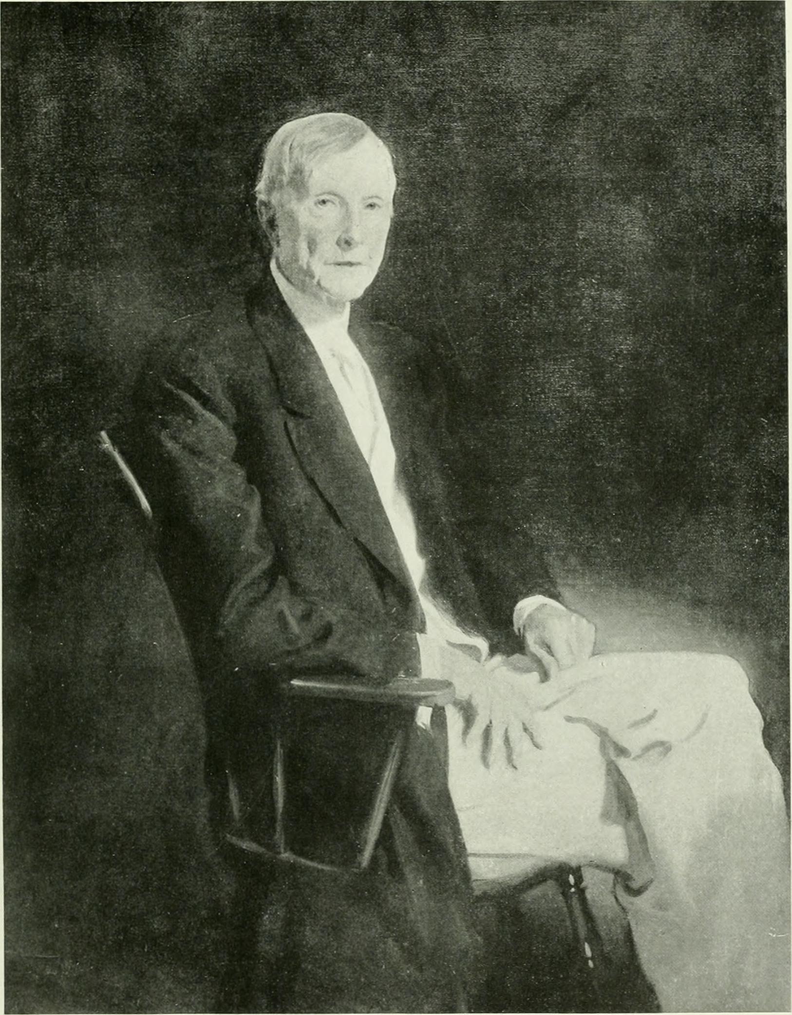 John D. Rockefeller — portrait by John Singer Sargent