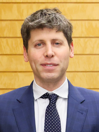 Sam Altman OpenAI CEO portrait AI lab founder leader
