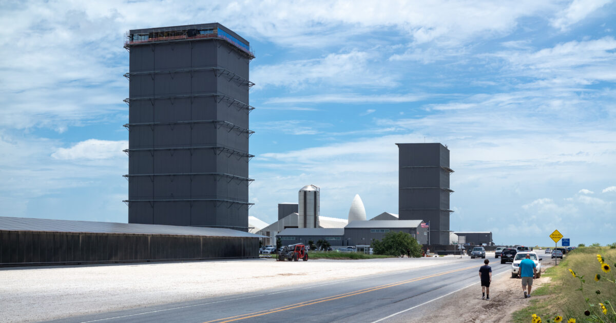 SpaceX Starbase facility at Boca Chica Texas headquarters of Starship program