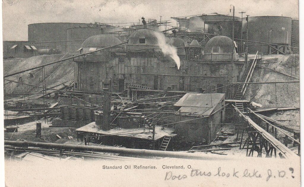 Standard Oil refinery Cleveland 1906