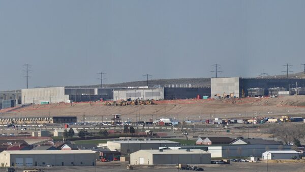 Utah data center NSA AI infrastructure facility panorama